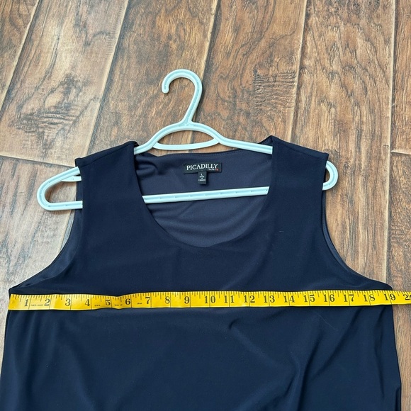 Black Asymmetrical Sheath Dress for Cocktail Events - Picture 6 of 6